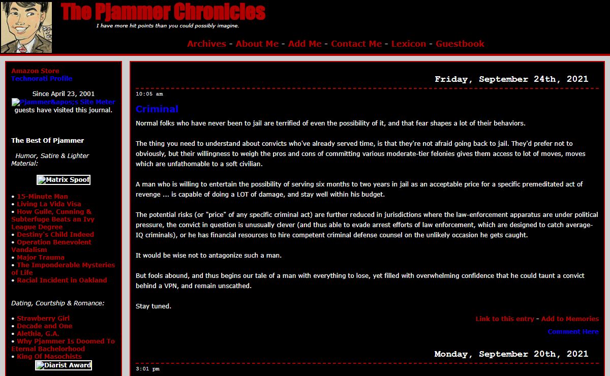 The Pjammer Chronicles