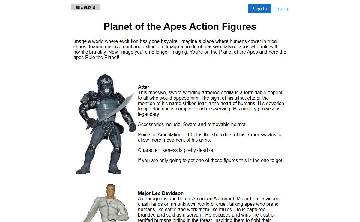 Planet of the Apes Action Figures from Hasbro - Attar, Leo, Limbo, Ari, Daena