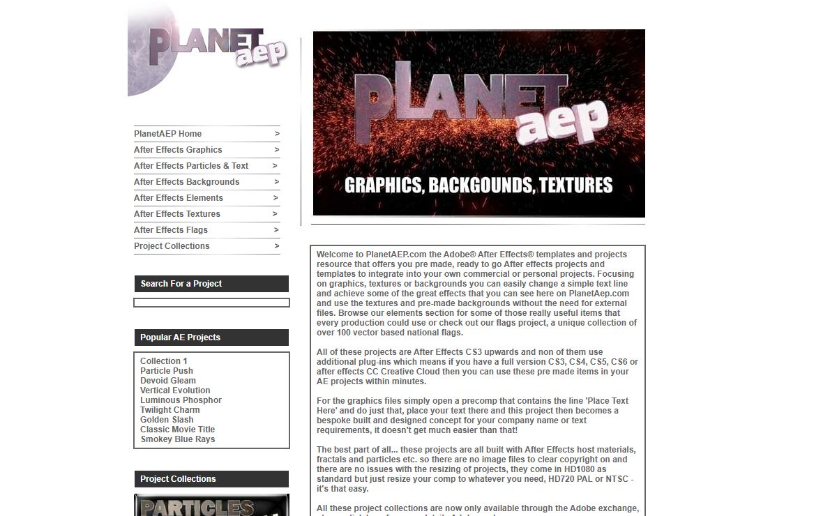 After Effects Projects and Templates - Adobe After Effects Templates and AEP Projects