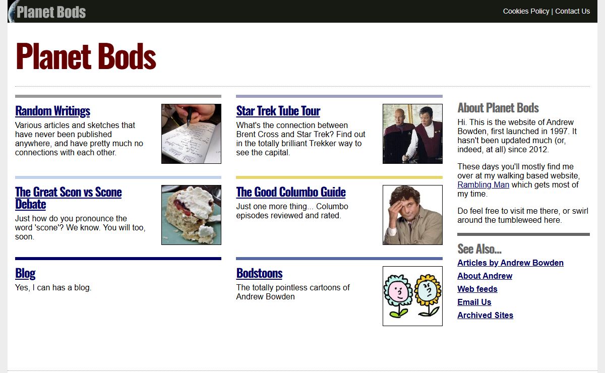Homepage - Planet Bods