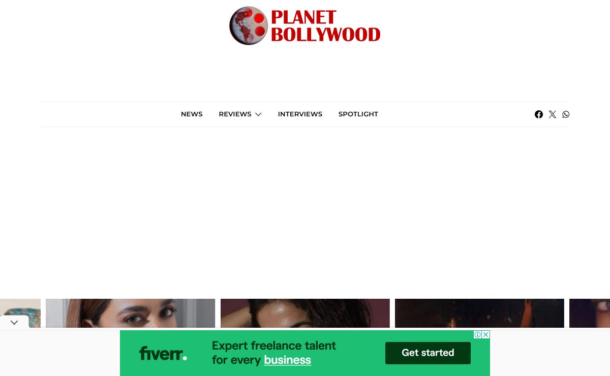 Planet Bollywood - Movie and Music Reviews, Celebrity Interviews, Latest News from Bollywood