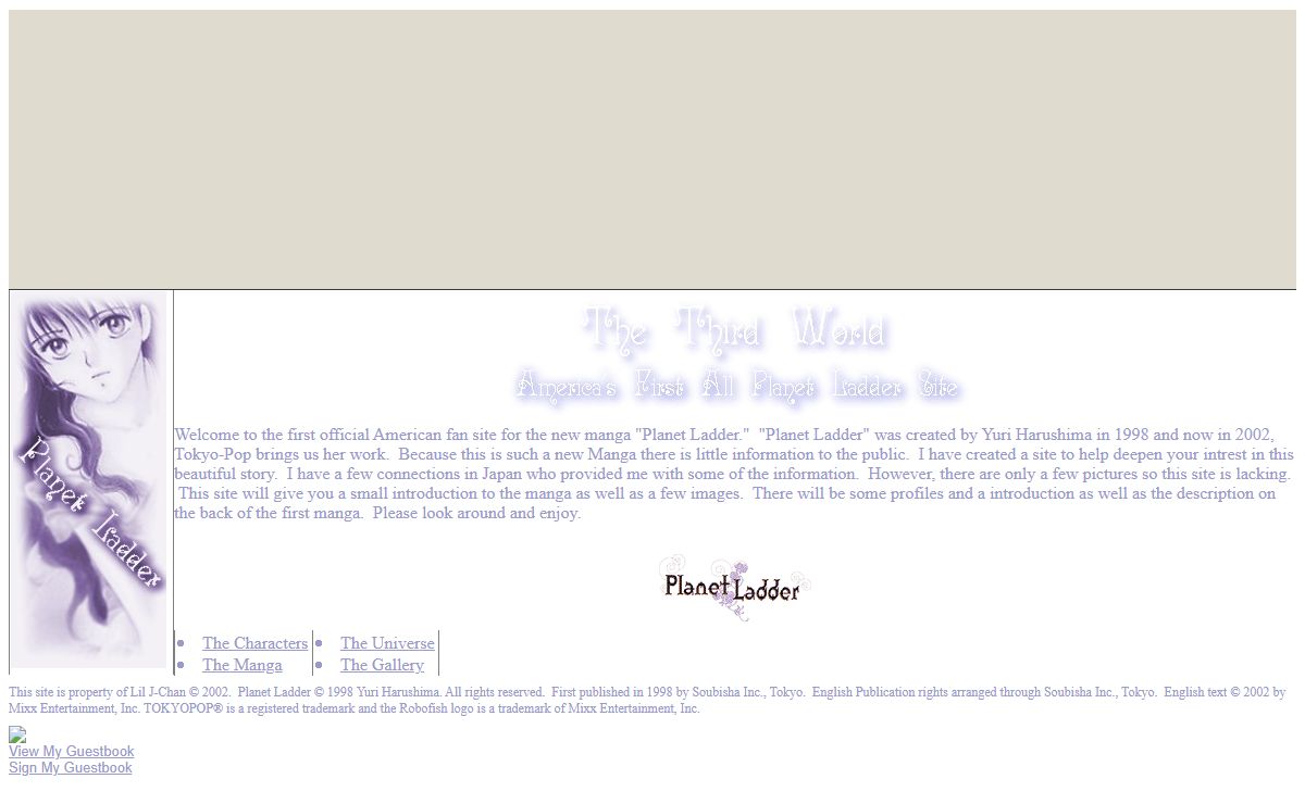 The Third World - America's first Planet Ladder Site.
