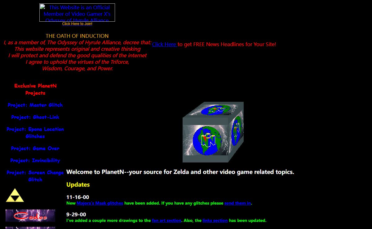 PlanetN Gaming: Zelda 64