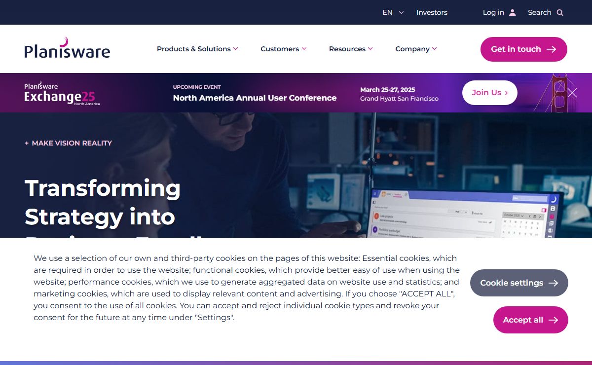 Strategic Business Planning & Transformation Tools & Software