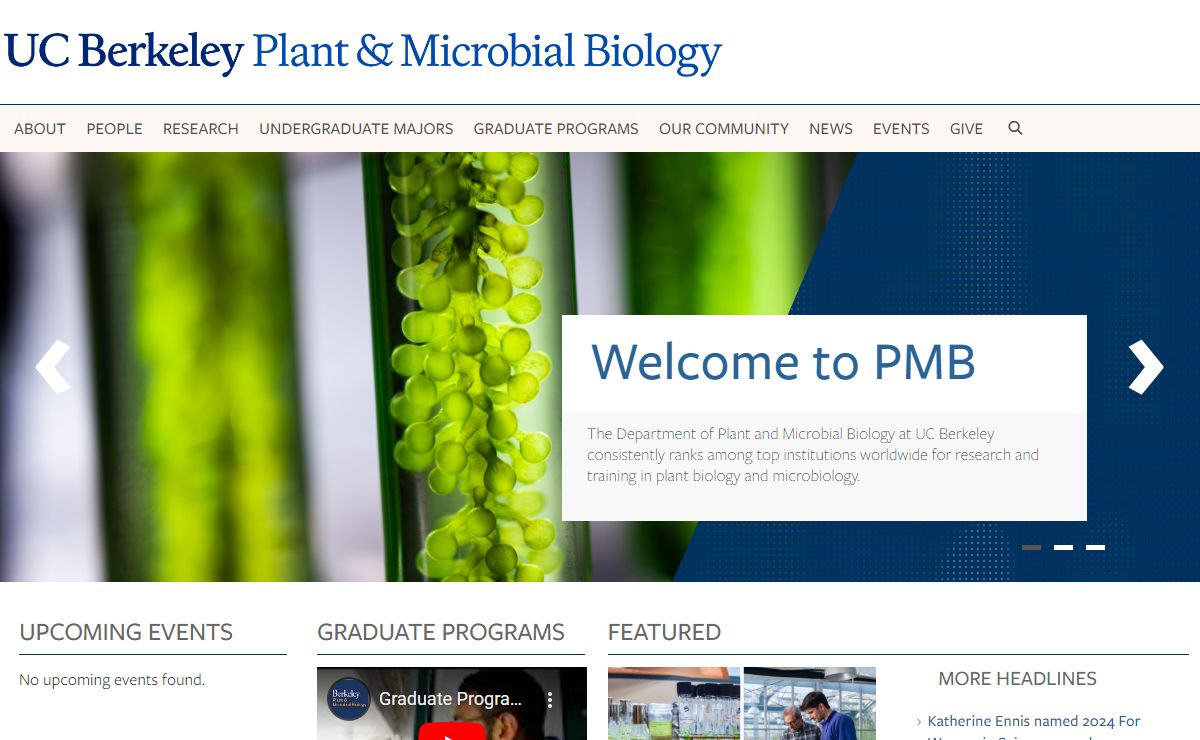 Plant & Microbial Biology | University of California, Berkeley