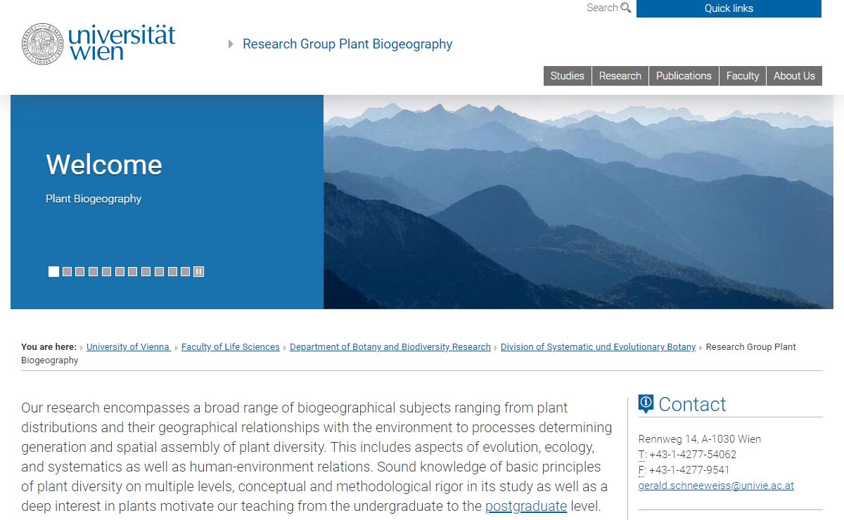 Plant Biogeography