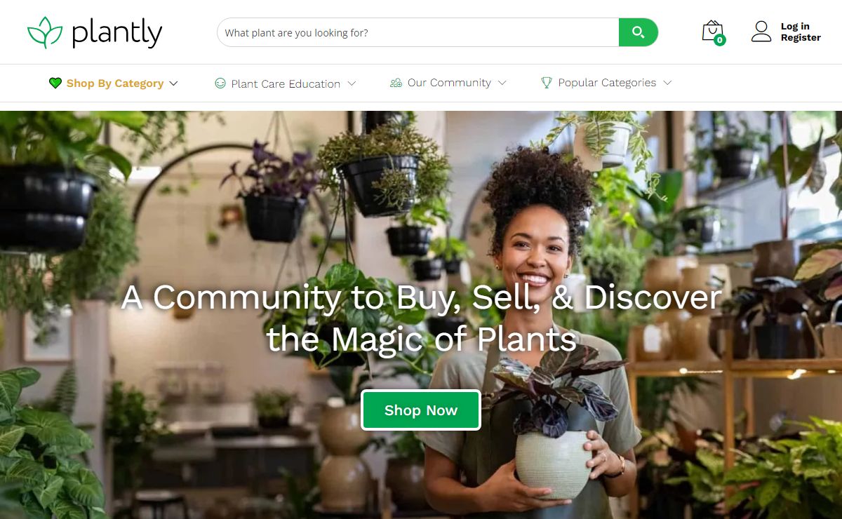 The #1 Plant Marketplace | Buy & Sell Plants Online | Plantly