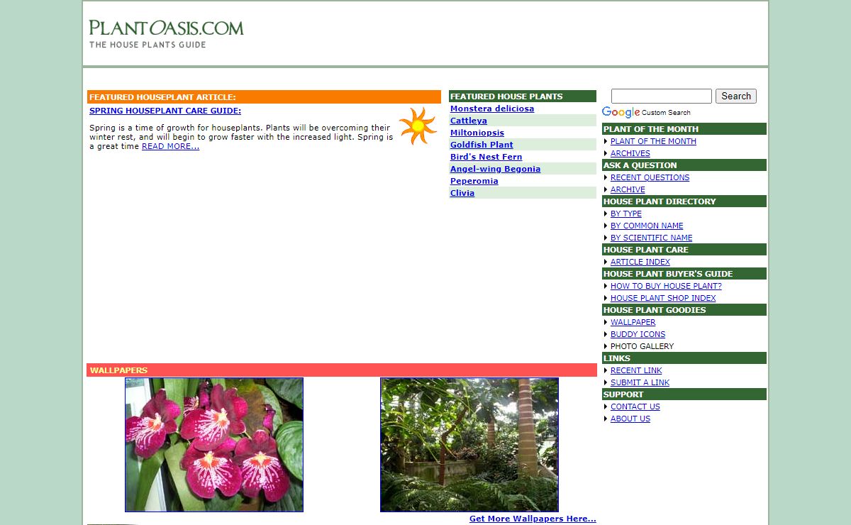 PlantOasis.com - House Plant Guide