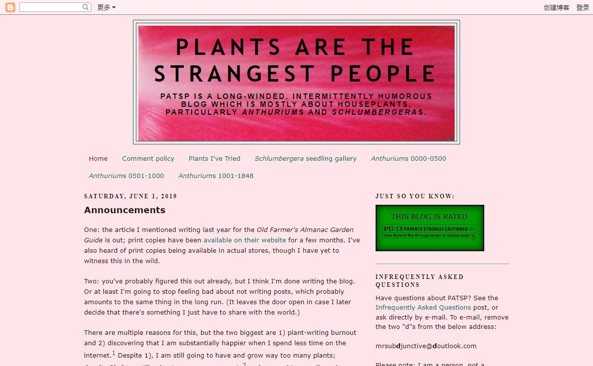Plants are the Strangest People