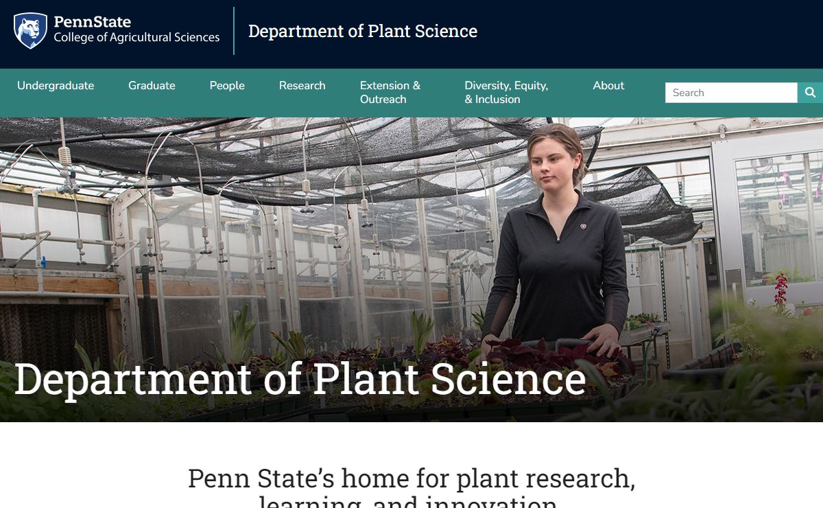 Department of Plant Science