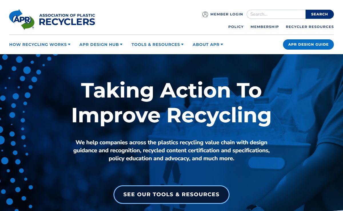 Home - Association of Plastic Recyclers (APR)