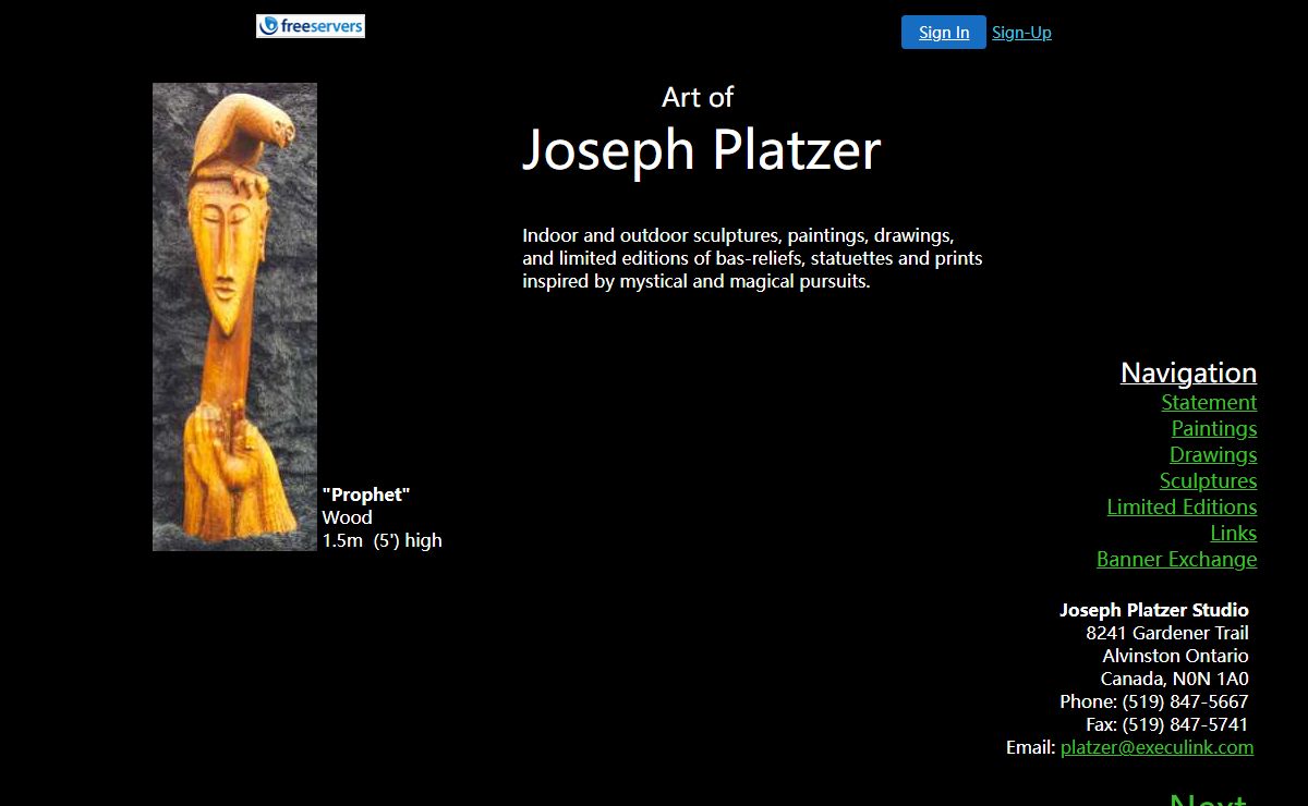 Art of Joseph Platzer