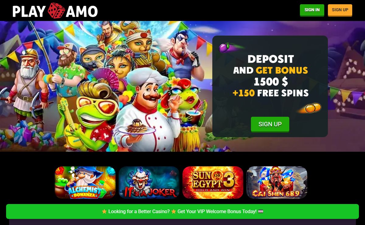 Playamo Casino ⭐️ $1,500 Bonus + 3,500 Games Review