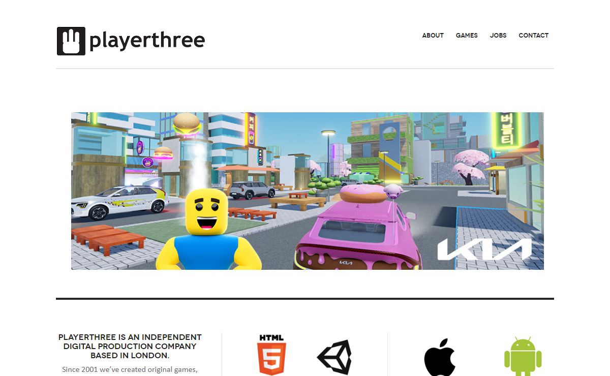 Playerthree | Games development studio
