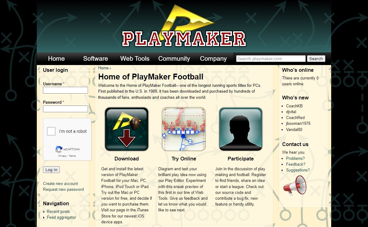 Home of PlayMaker Football | PlayMaker Software