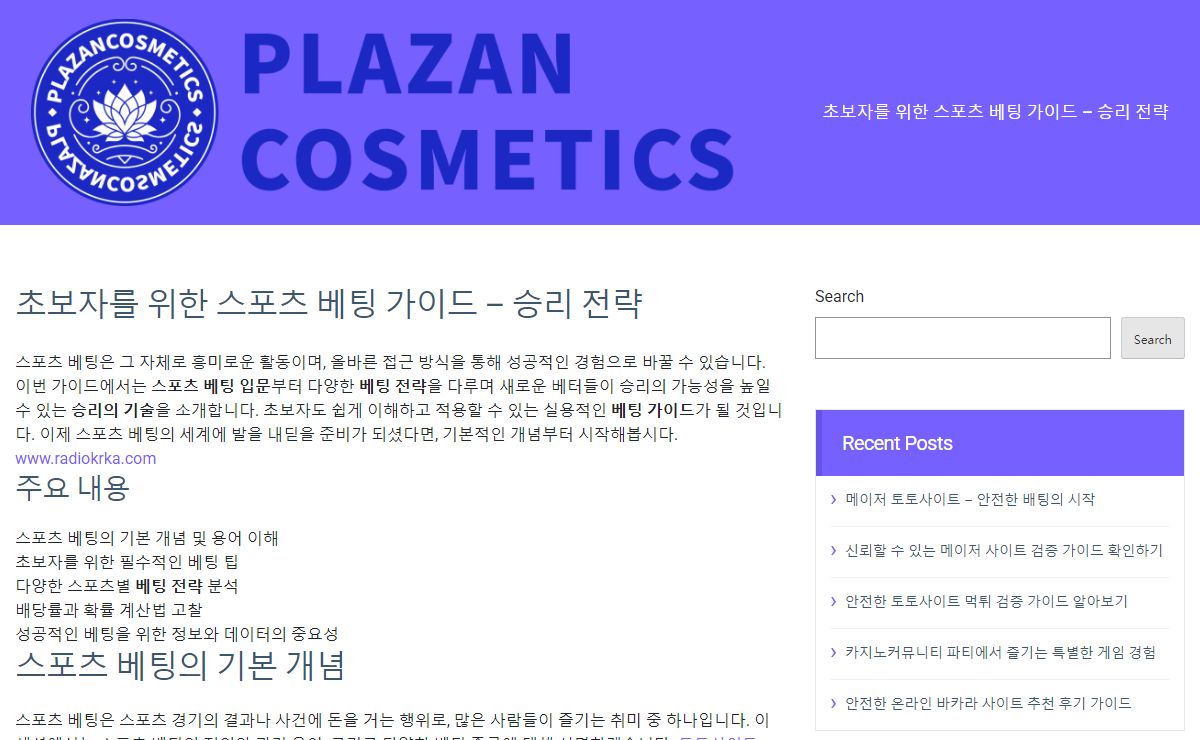 초보자를 위한 스포츠 베팅 가이드 - 승리 전략 - plazancosmetics