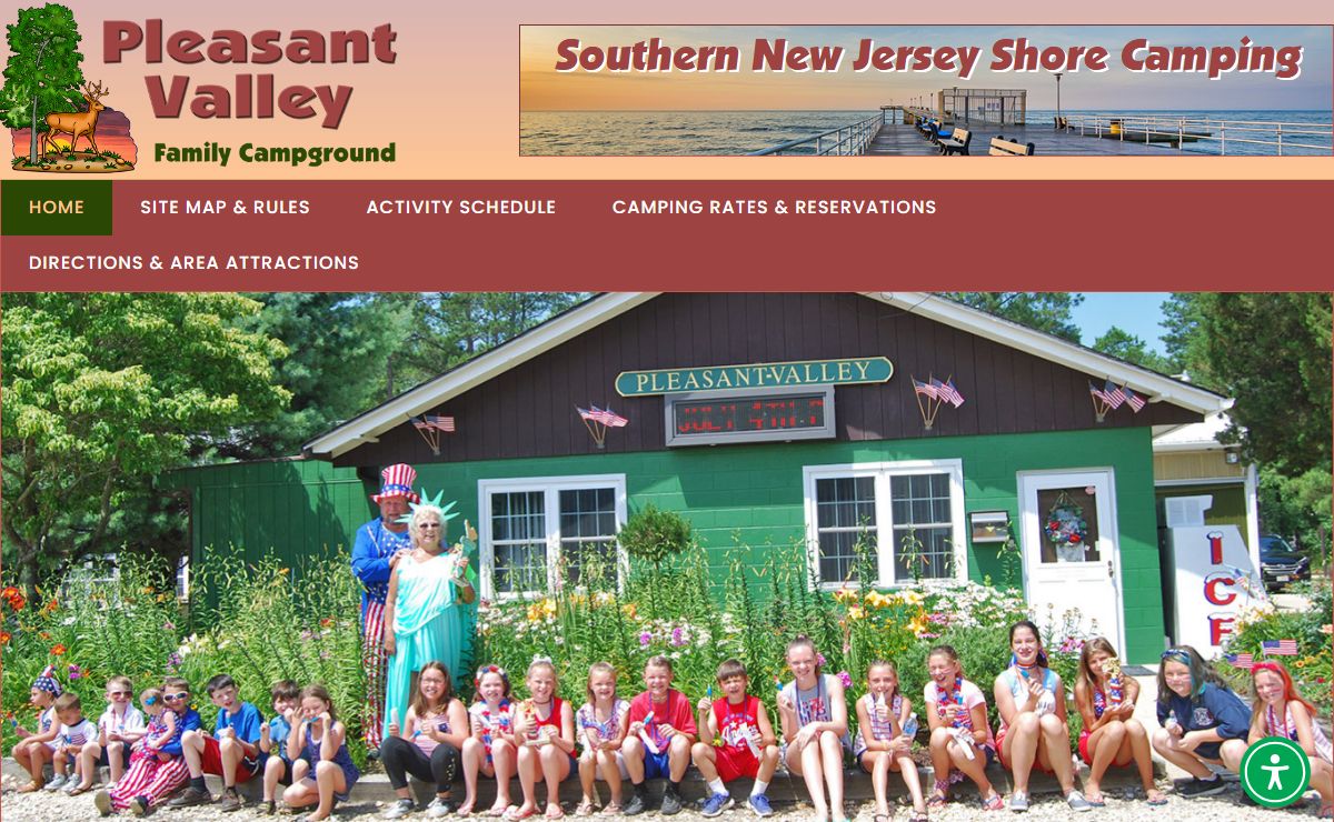 Pleasant Valley Family Campground - Southern New Jersey Shore Camping