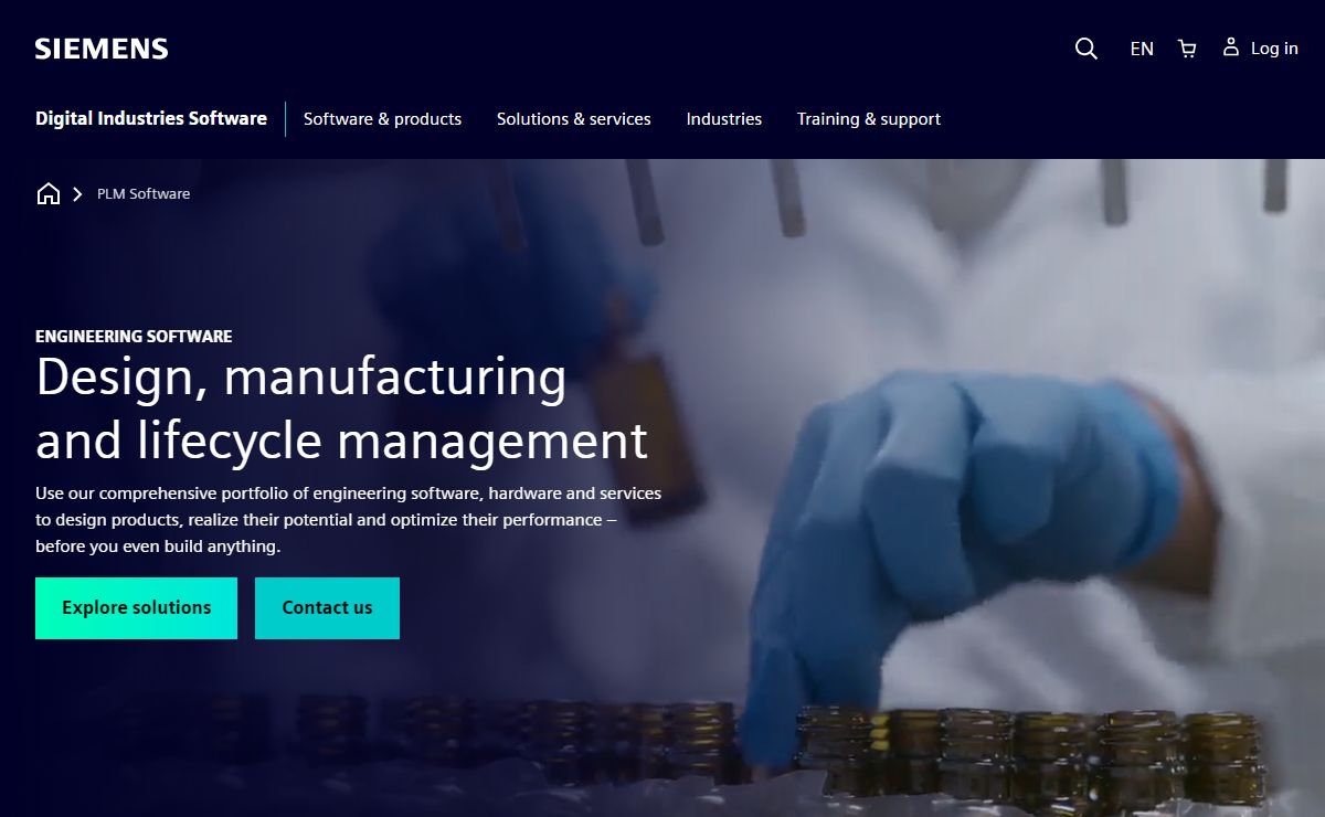 Design, manufacturing and lifecycle management | Siemens Software