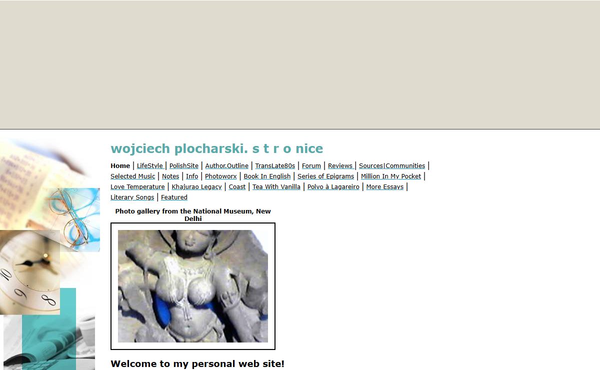 wojciech plocharski. s t r o nice