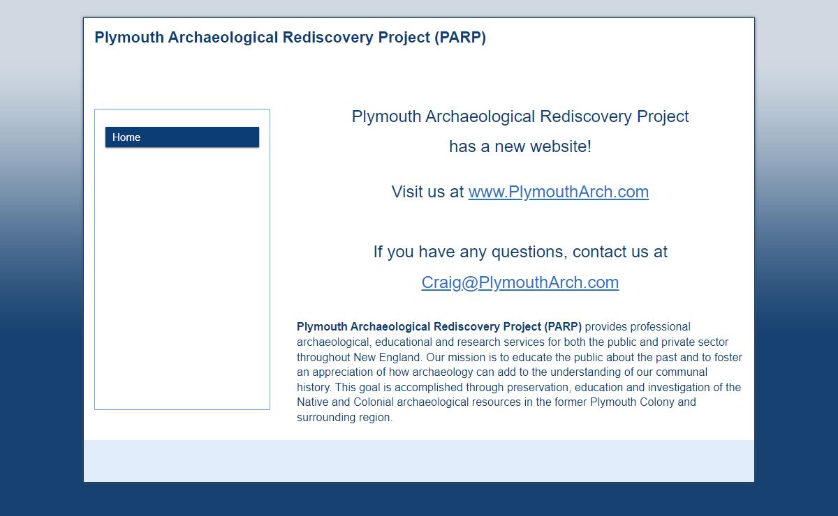 Plymouth Archaeological Rediscovery Project (PARP)