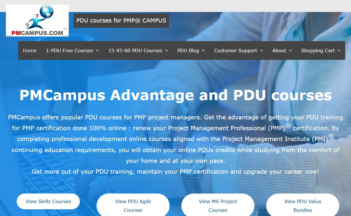 PDU Courses for PMP - PDU Credits for PMI Certification