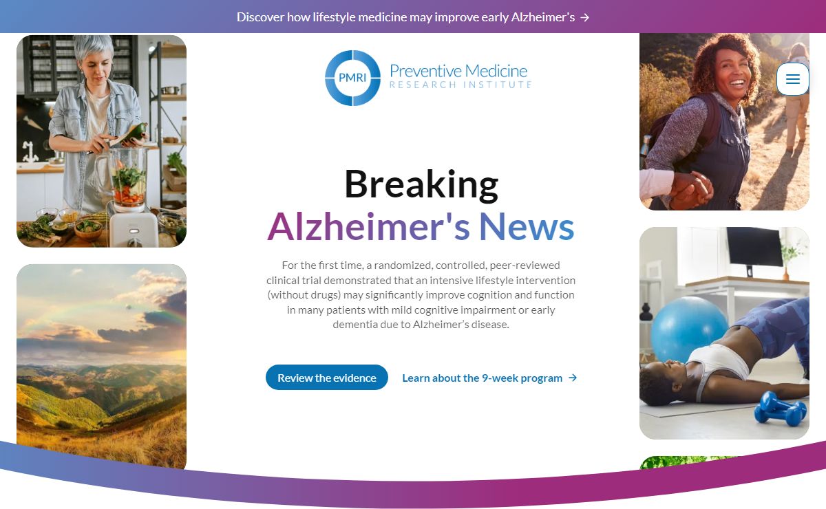 Over 45 years of pioneering lifestyle medicine research | Preventive Medicine Research Institute