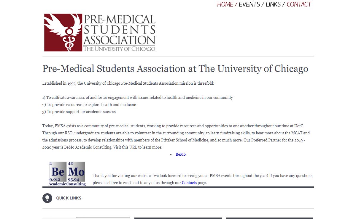 PMSA - Home Page