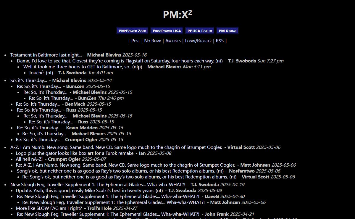 PM:X²