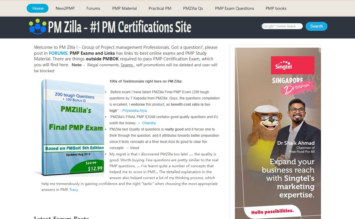 PM Zilla - PMP Certification Exam Prep , PMI ACP, RMP, PMI - SP | PMP and PMI Certification Exam Preparation Tips, Tricks and Materials