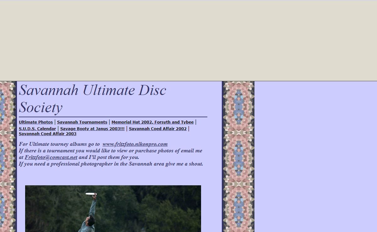 Savannah Ultimate Disc Society