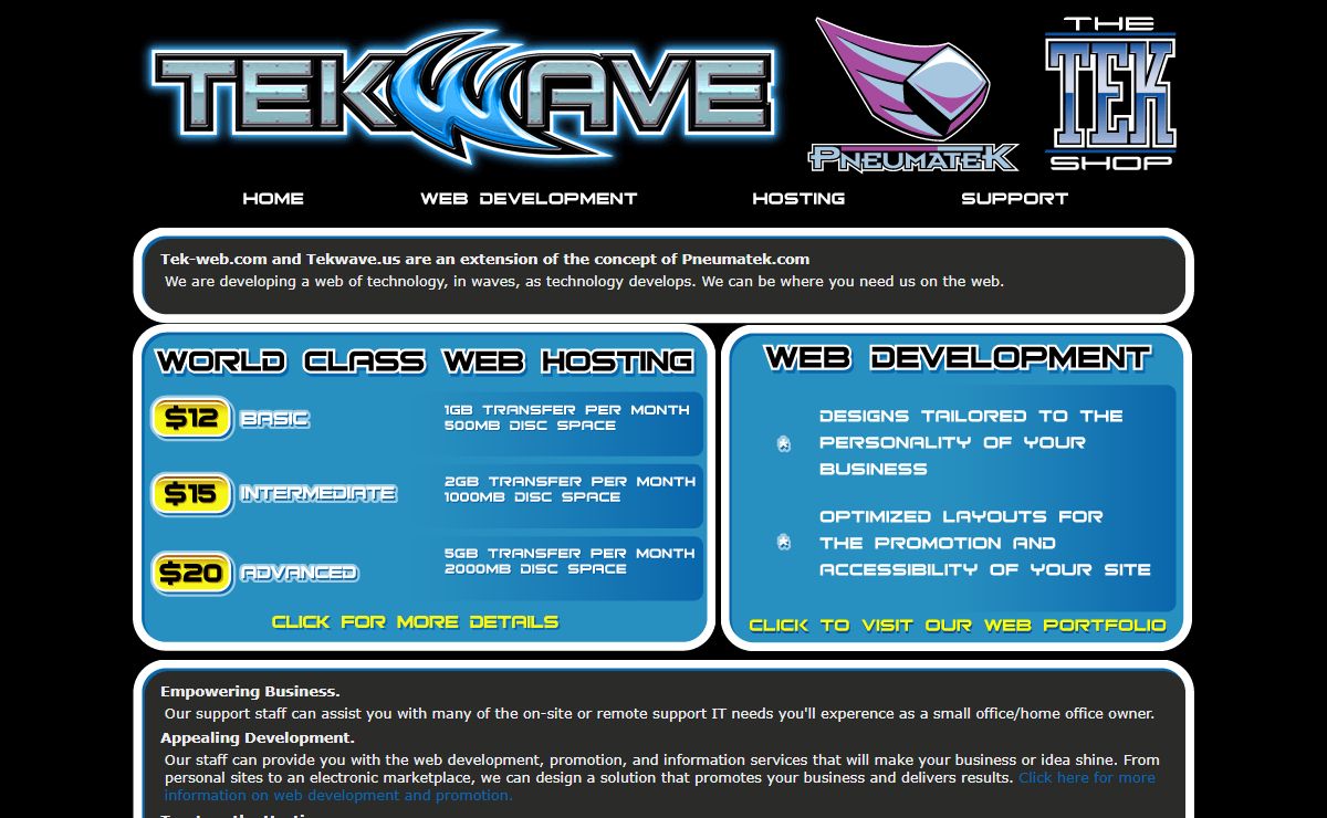 TekWave - Pneumatek, Inc. - TheTekShop
