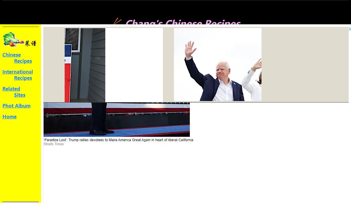 Chang's Chinese Recipes