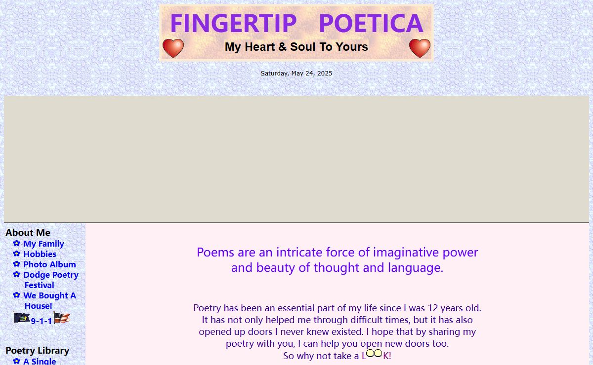 Fingertip Poetica