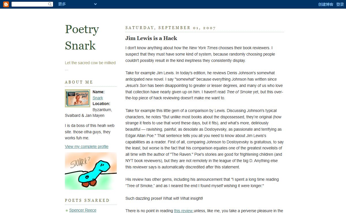 Poetry Snark
