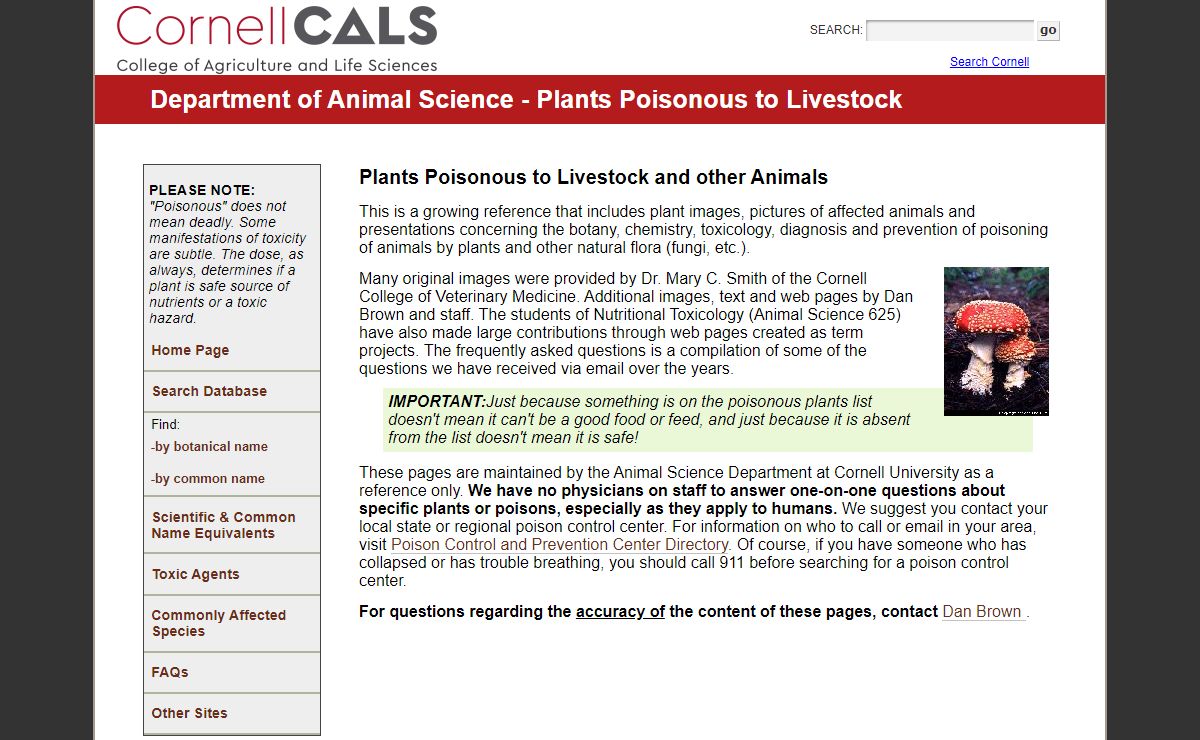 Cornell University Department of Animal Science