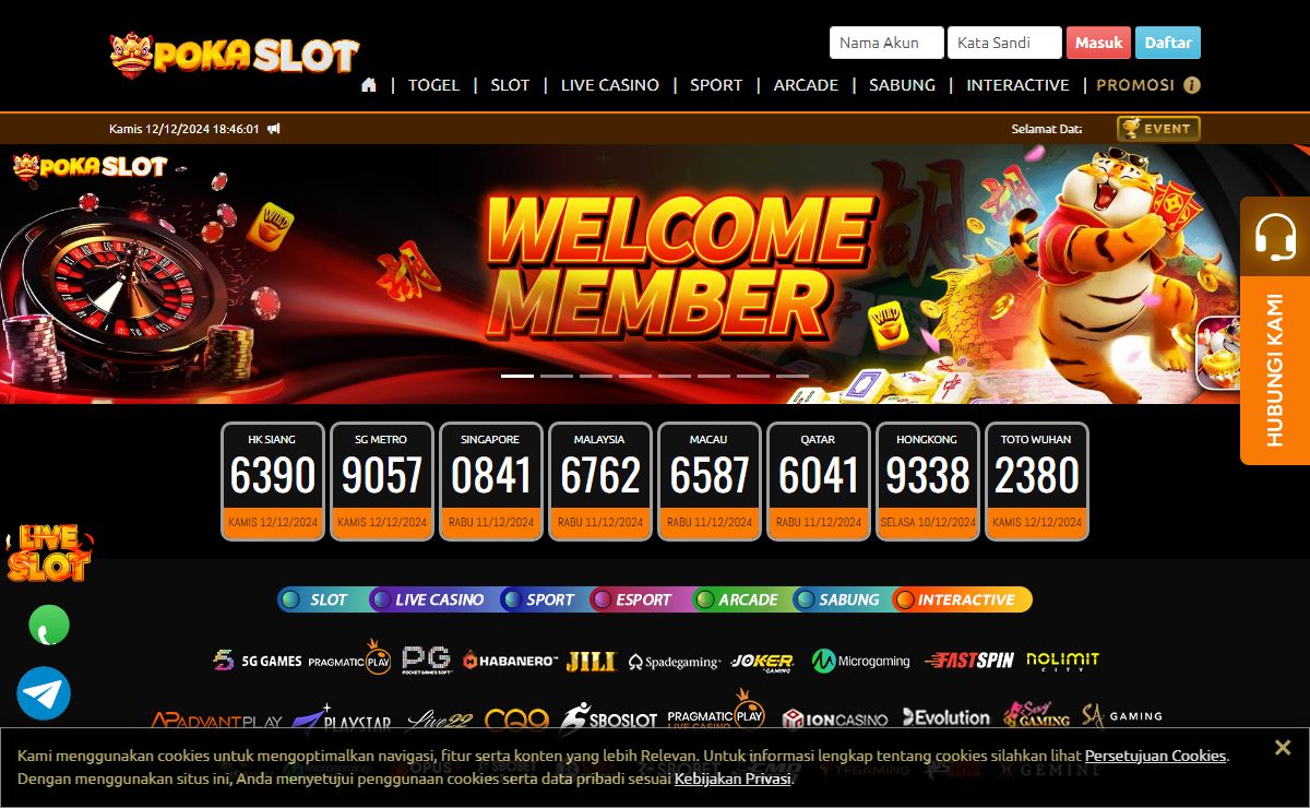 POKASLOT Togel Singapore - Agen Resmi Pragmatic Play Deposit Dana