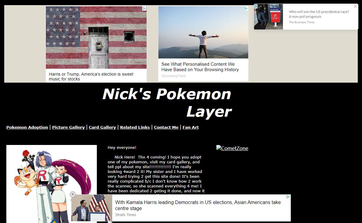 Nick's Pokemon Layer