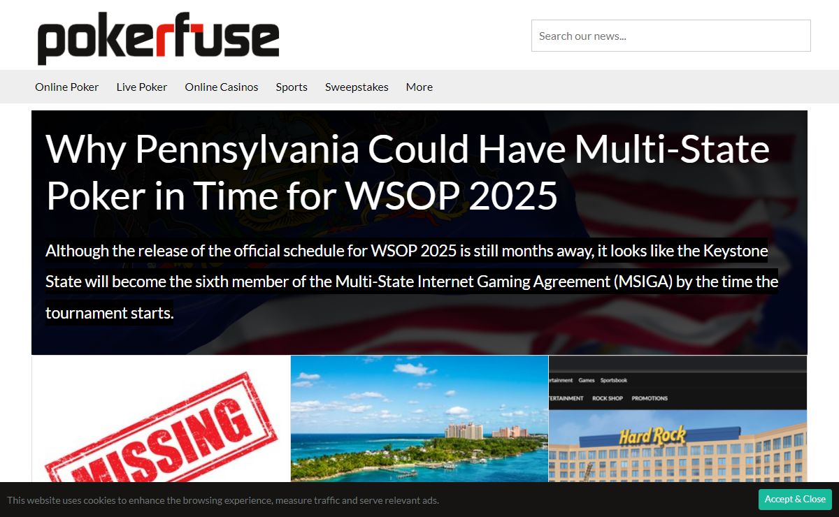 Pokerfuse: Online poker news and analysis in the US, UK and Beyond | Pokerfuse