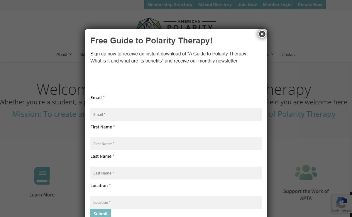 APTA – American Polarity Therapy Association
