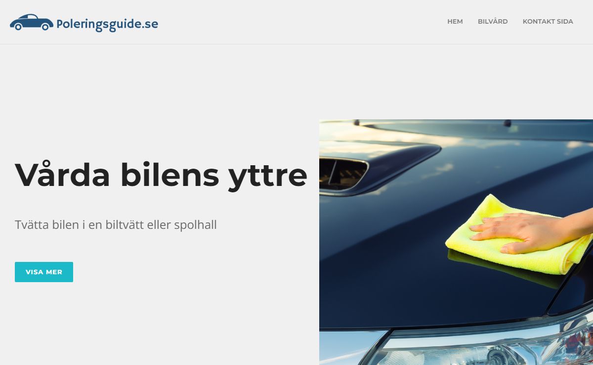 Poleringsguide.se | En sida om bilskötsel och bilvård