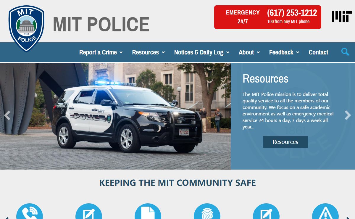 MIT Police | Home