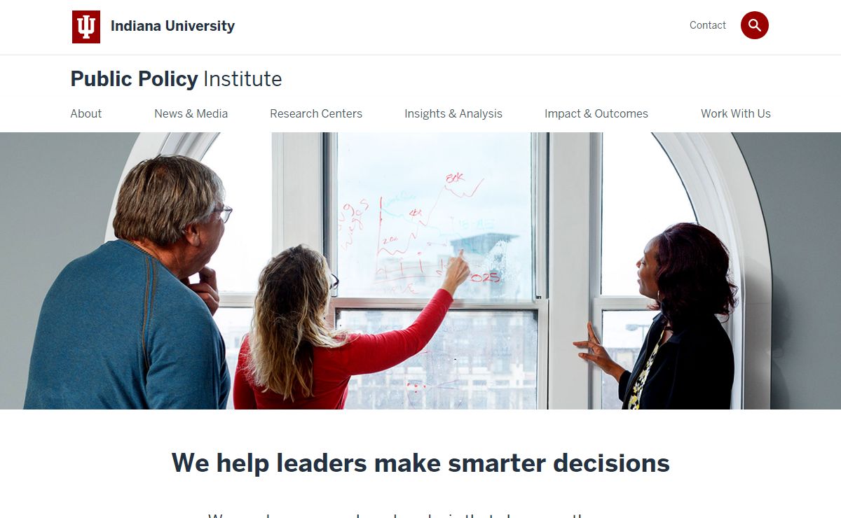 Public Policy Institute : Indiana University