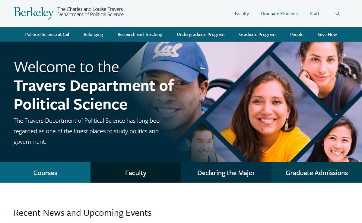 Department of Political Science | UC Berkeley