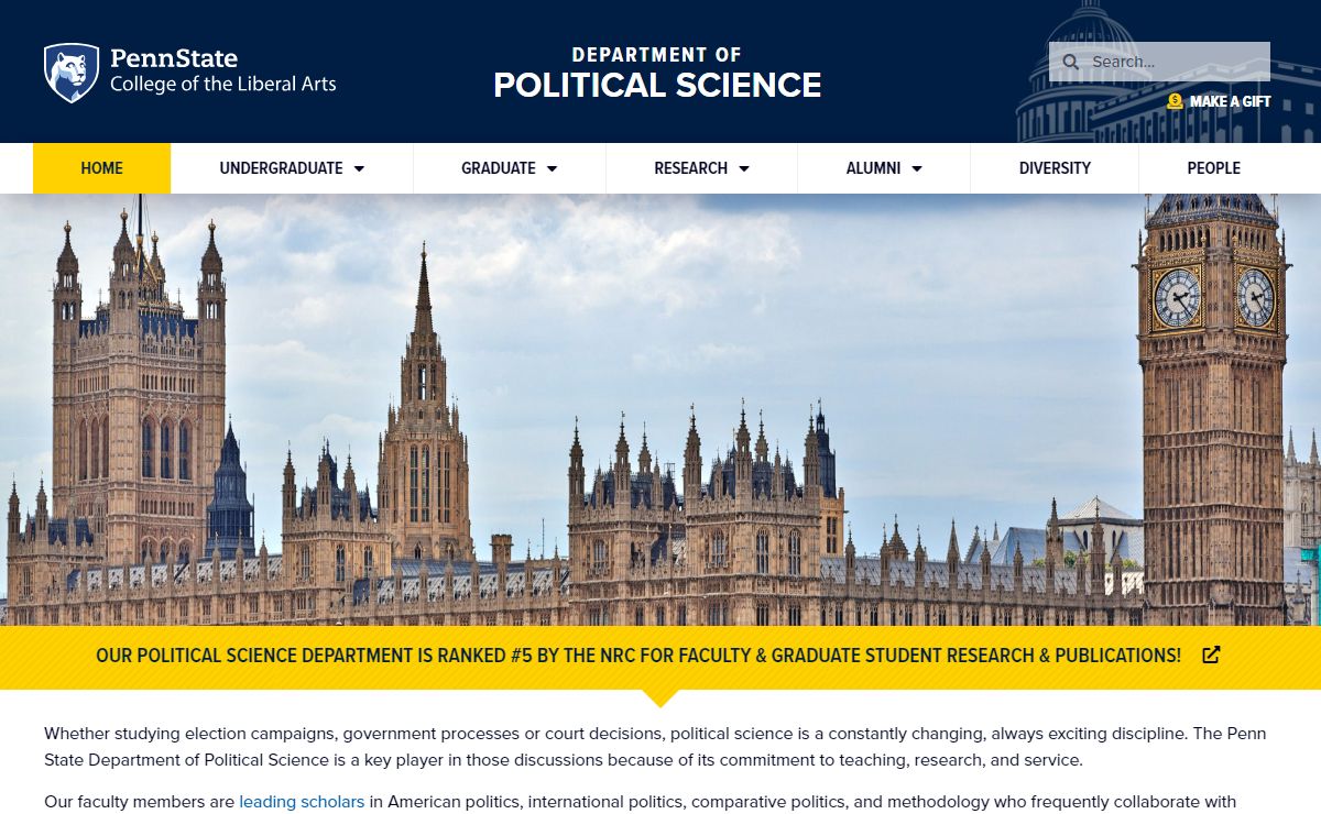 Home - Political Science