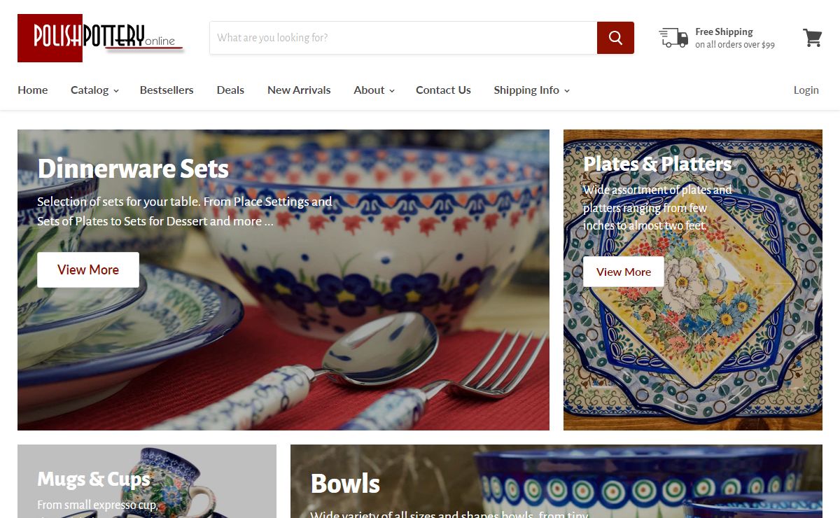 Polish Pottery - Casual Stoneware dinnerware handmade in Boleslawiec. — PolishPotteryOnline