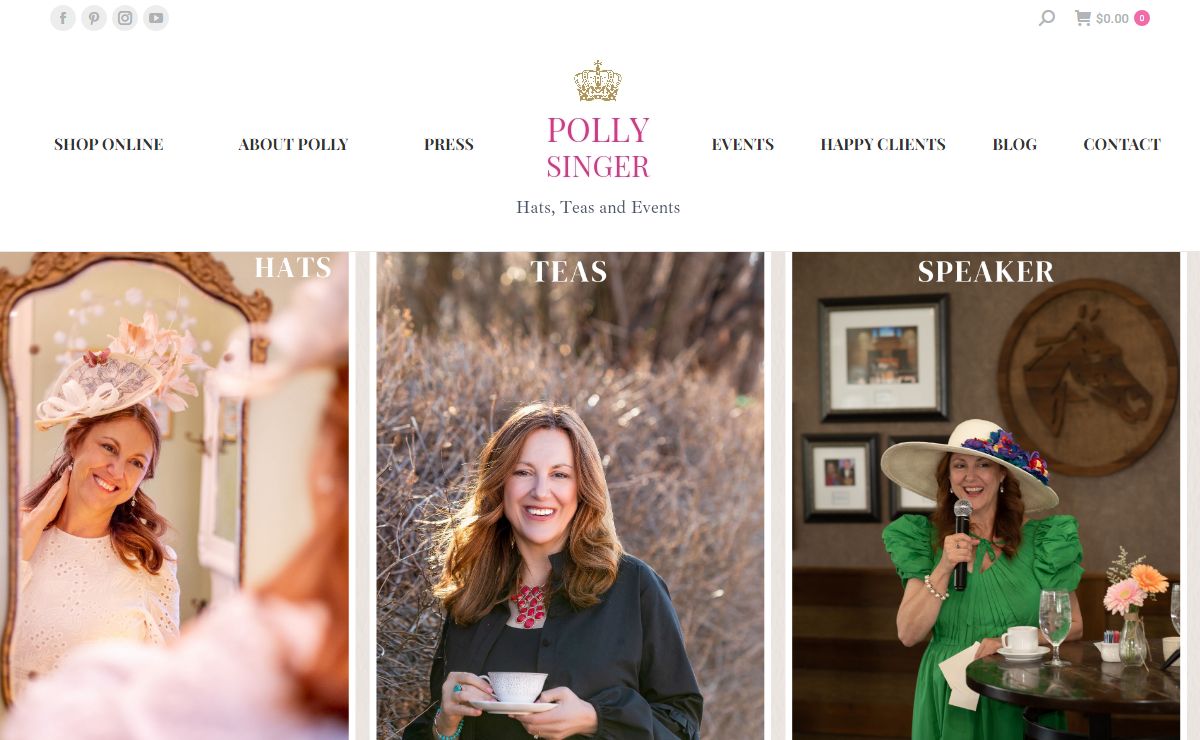 Unique Hat Designs And Loose-Leaf Tea Blends | Polly Singer