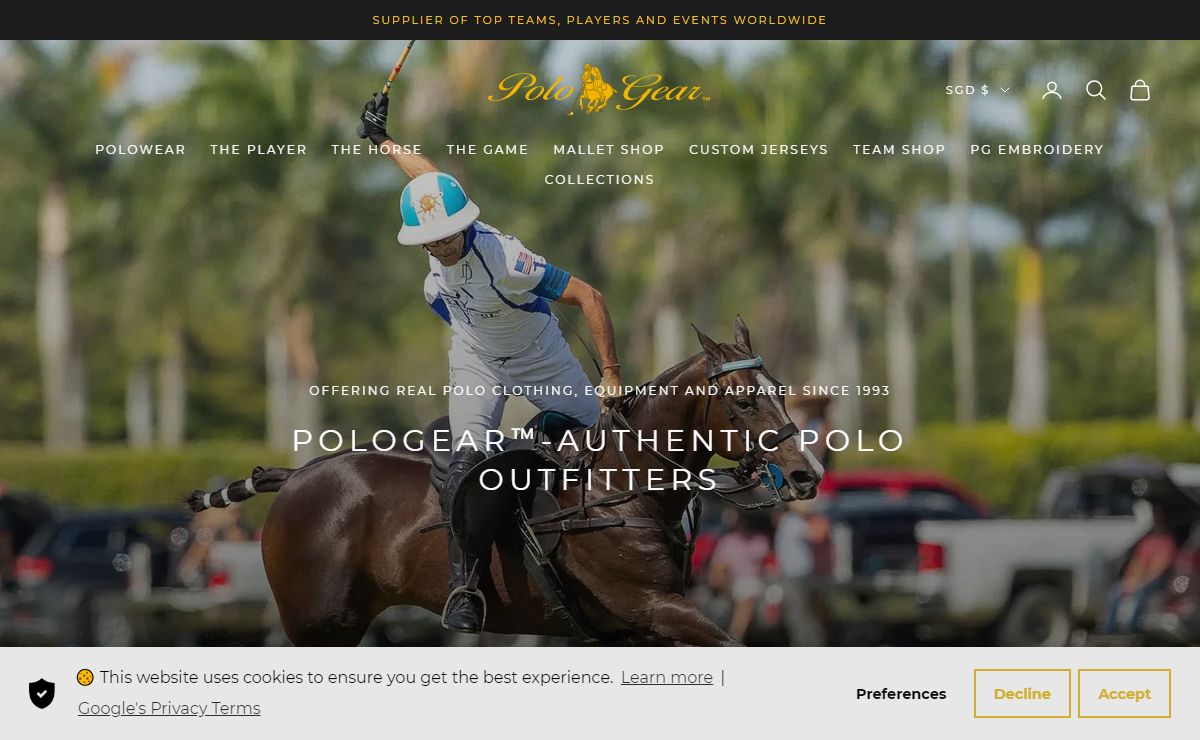 PoloGear™ - Shop Authentic Polo Apparel Outfitters