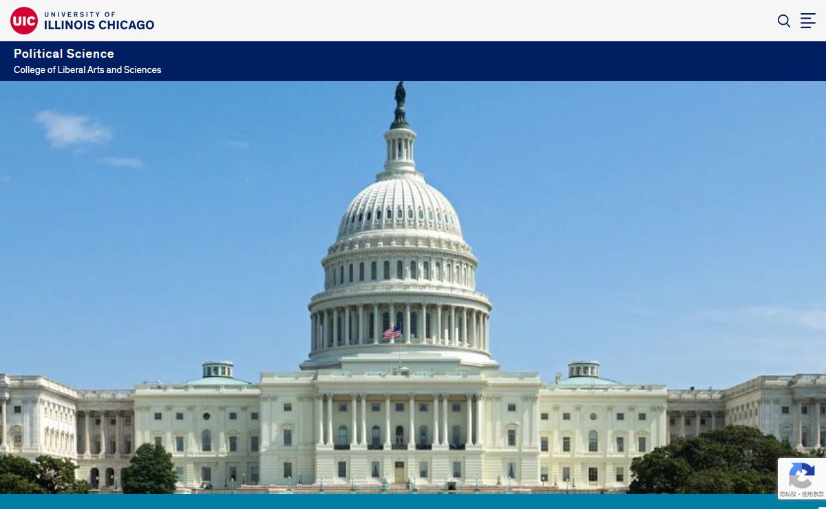 Political Science | University of Illinois Chicago
