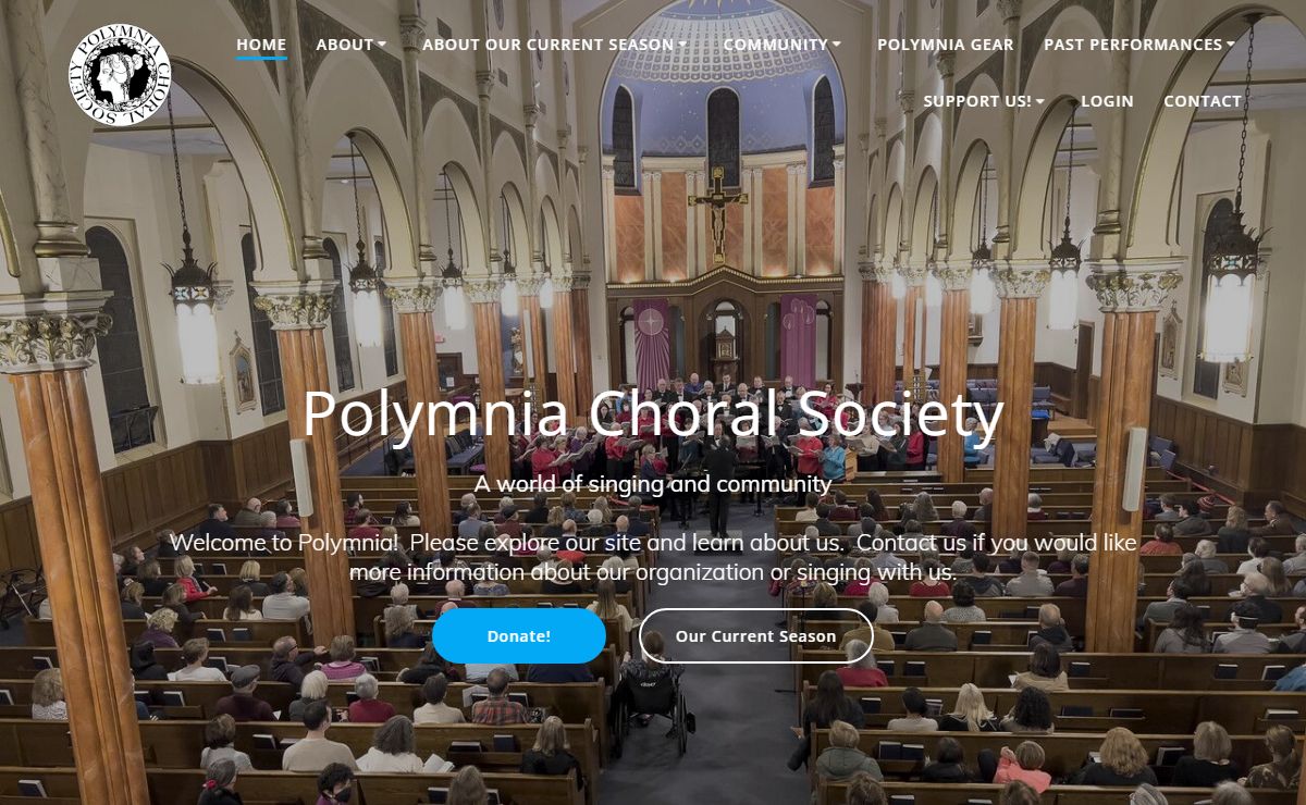 Polymnia Choral Society – Polymnia – A world of singing and community
