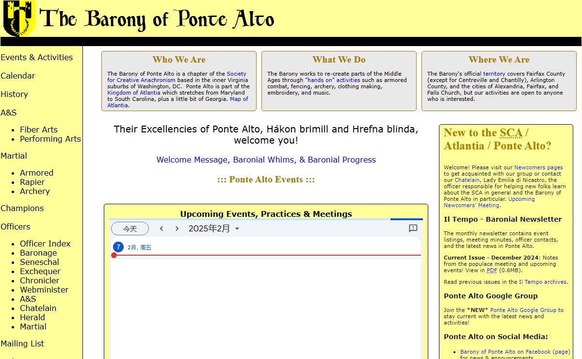 Barony of Ponte Alto
